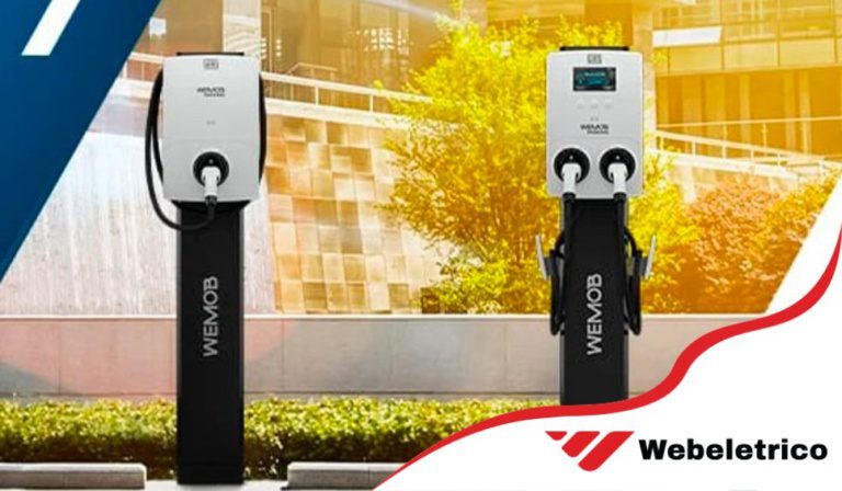 Nova estação WEG para recarga de veículos elétricos - Webeletrico