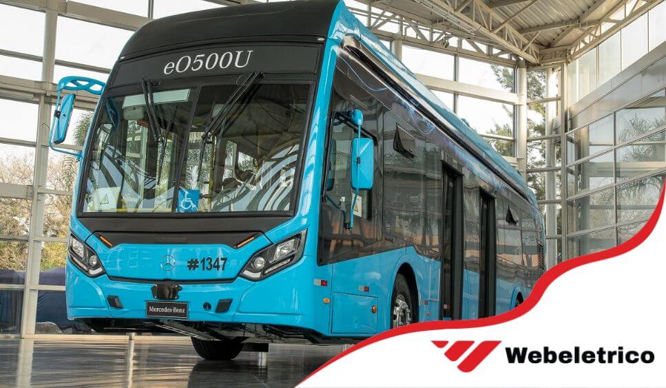 primeiro ônibus elétrico da Mercedes no Brasil