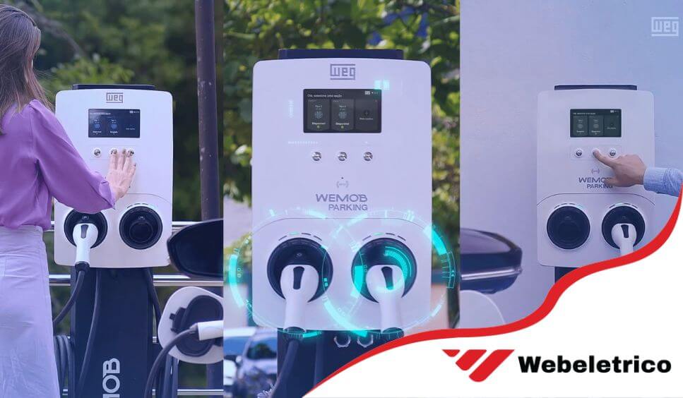 Estações WEG para recarga de veículos elétricos