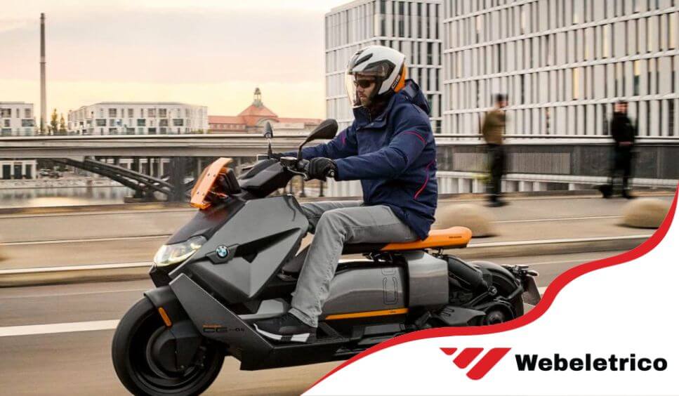 Scooter elétrica BMW CE 04