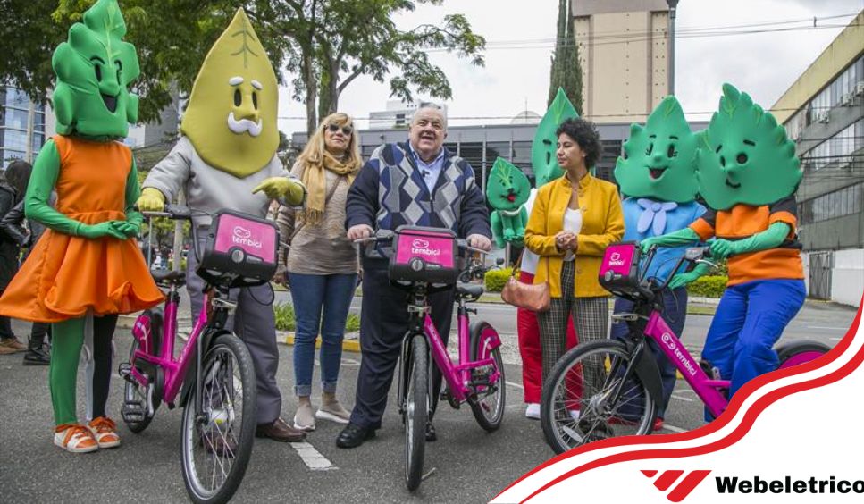 CURITIBA TERÁ 500 BICICLETAS COMPARTILHADAS E 50 ESTAÇÕES DO SERVIÇO